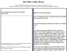 Tablet Screenshot of oldcoffeehouse.com